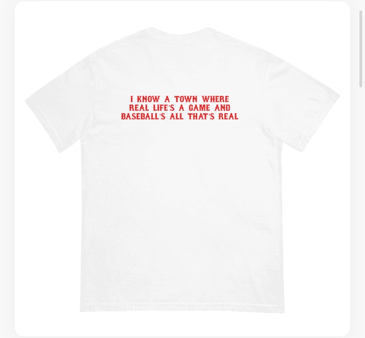 Mikey League Baseball Comfort Colors T-Shirt