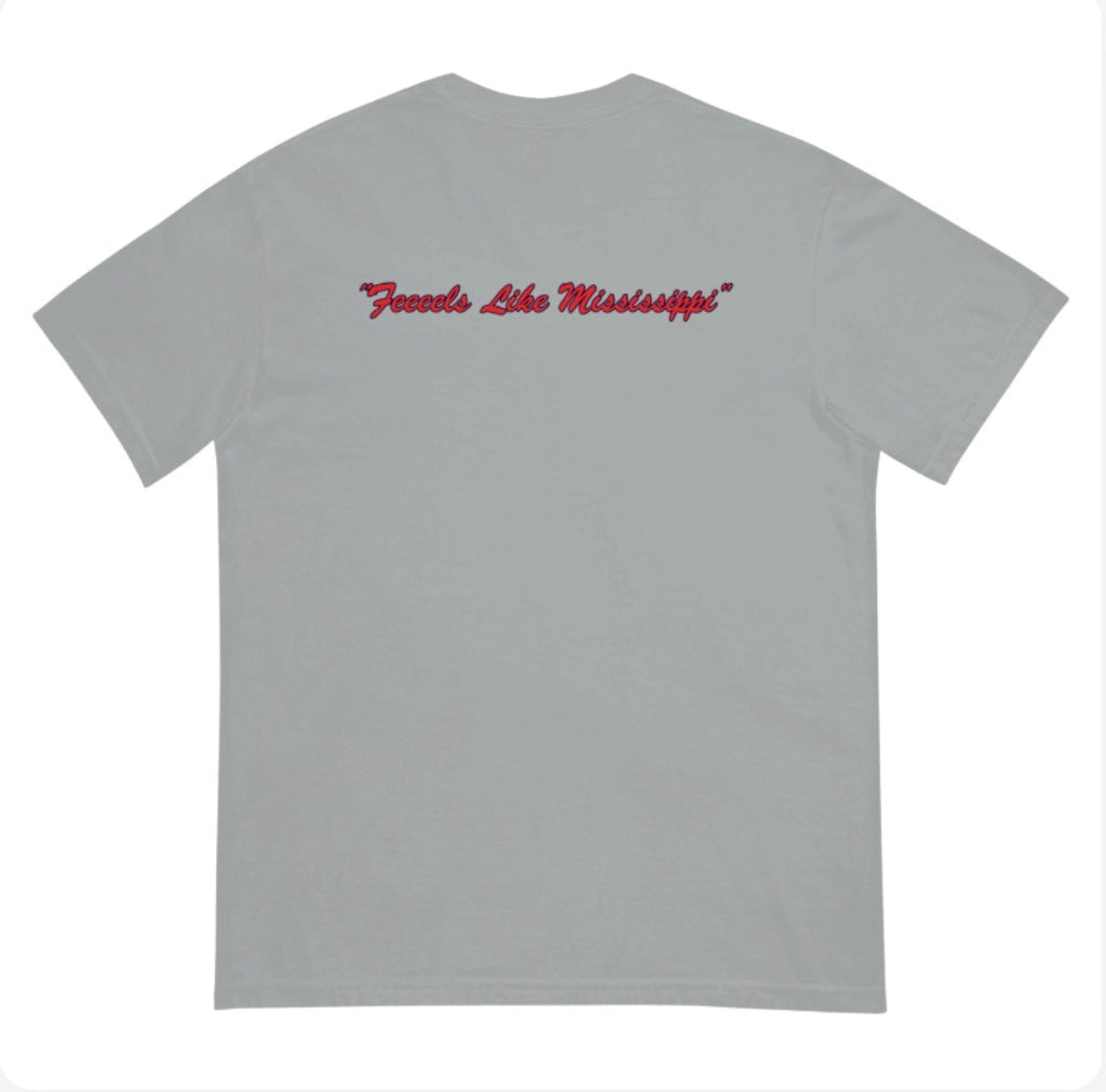 Ole Miss Dave Schools Picture Comfort Colors T-Shirt