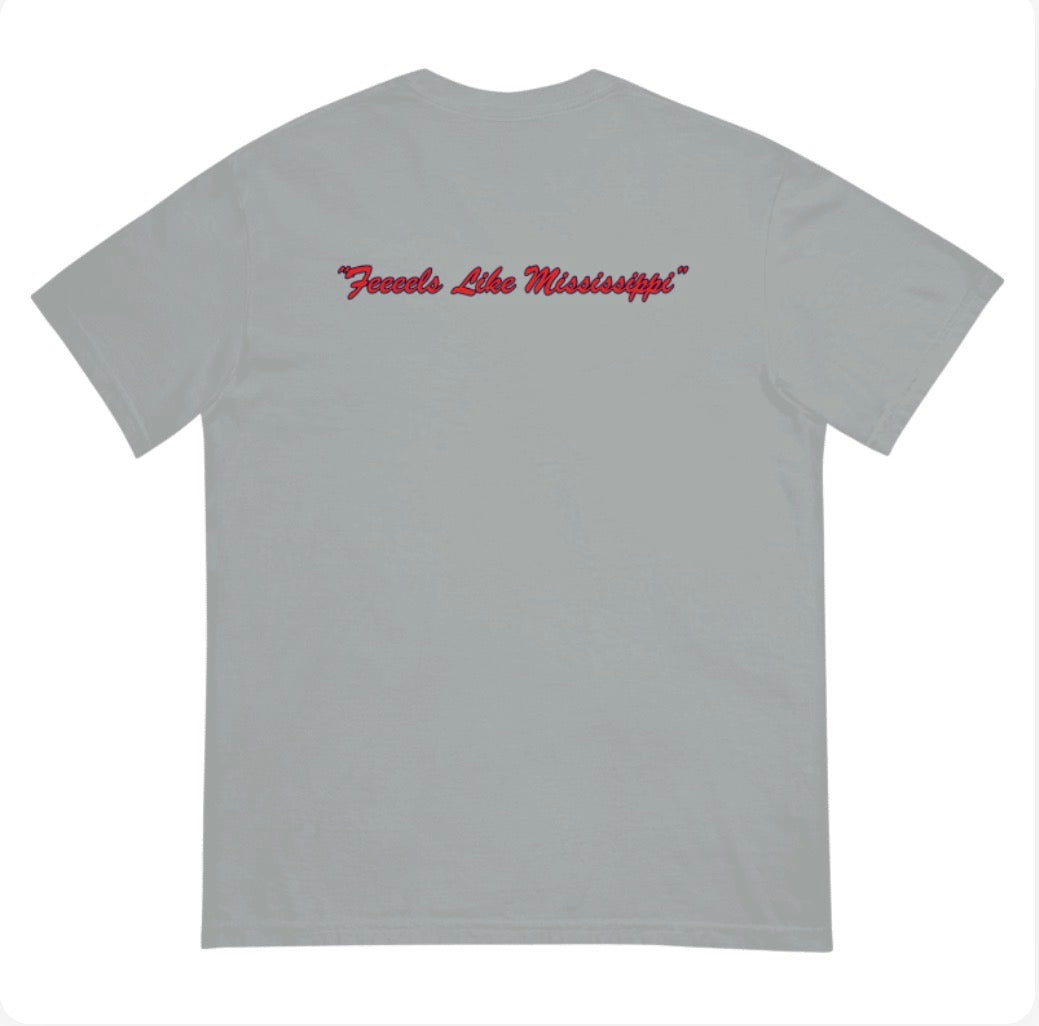 Ole Miss Dave Schools Picture Comfort Colors T-Shirt