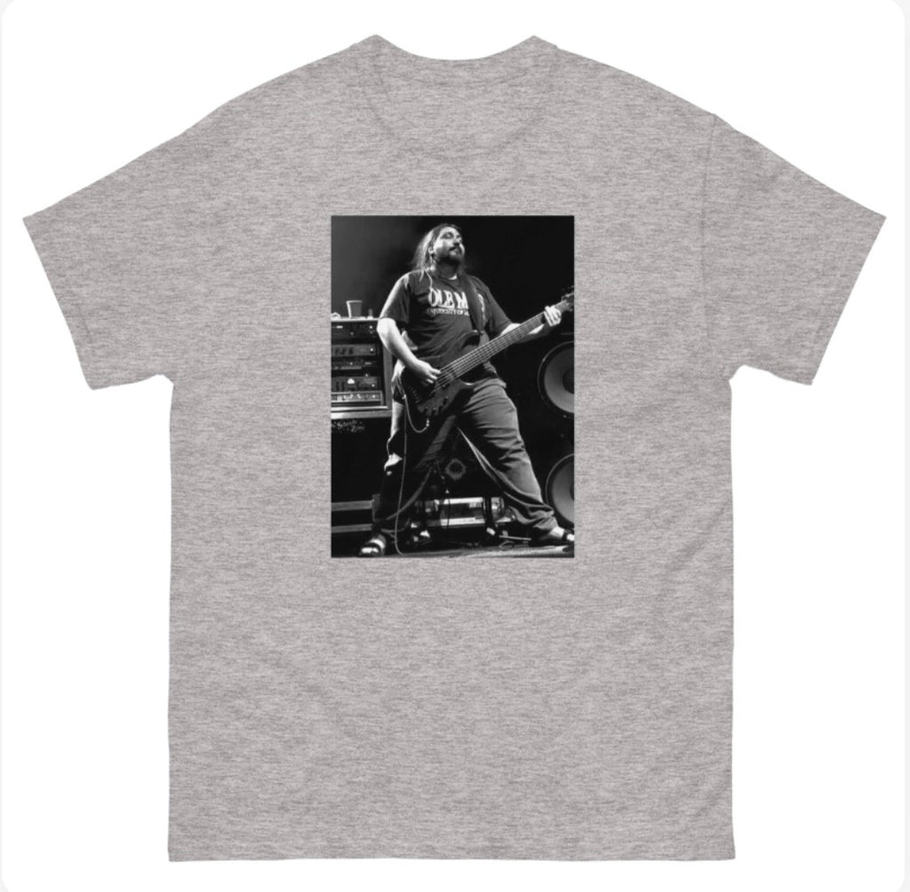 Ole Miss Dave Schools Gildan Heavyweight Cotton - Sport Grey