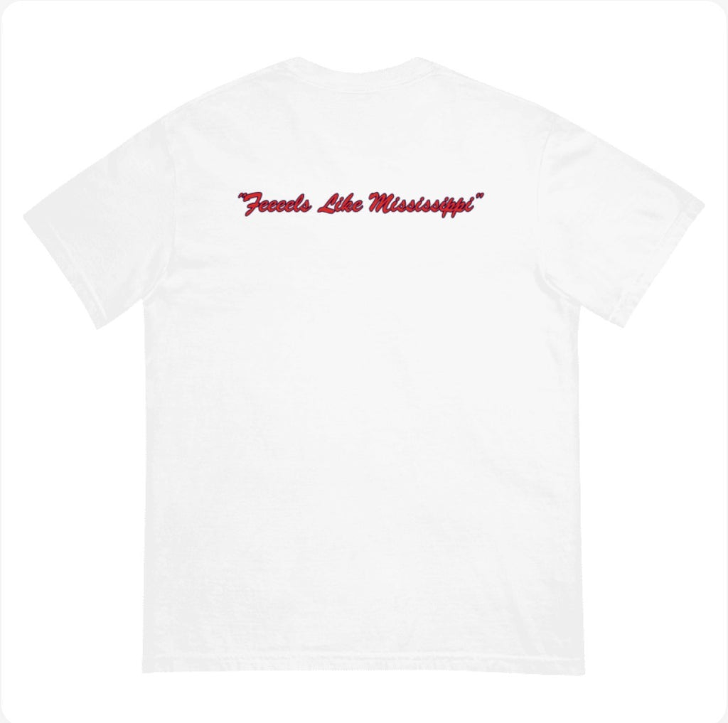 Ole Miss Dave Schools Picture Comfort Colors T-Shirt