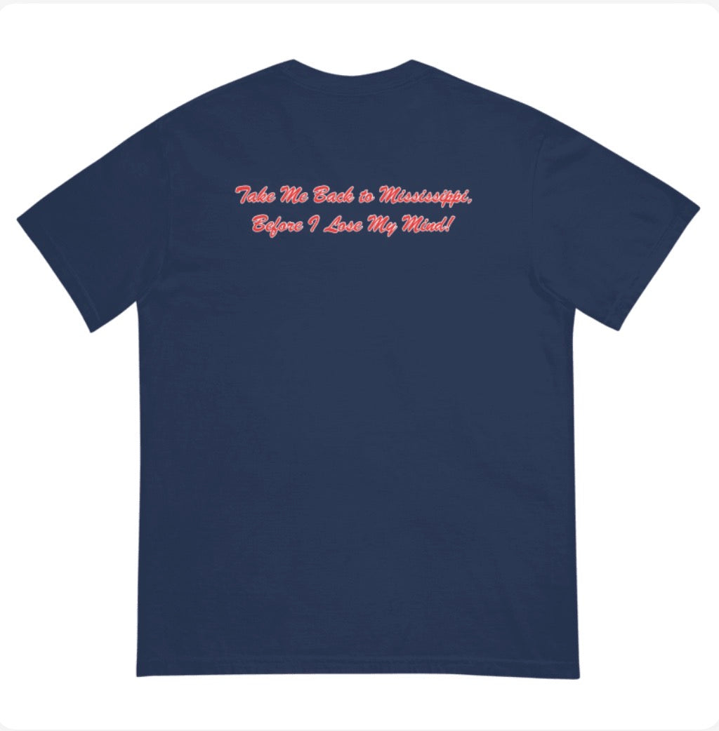 Ole Miss Panic Comfort Colors T-Shirt