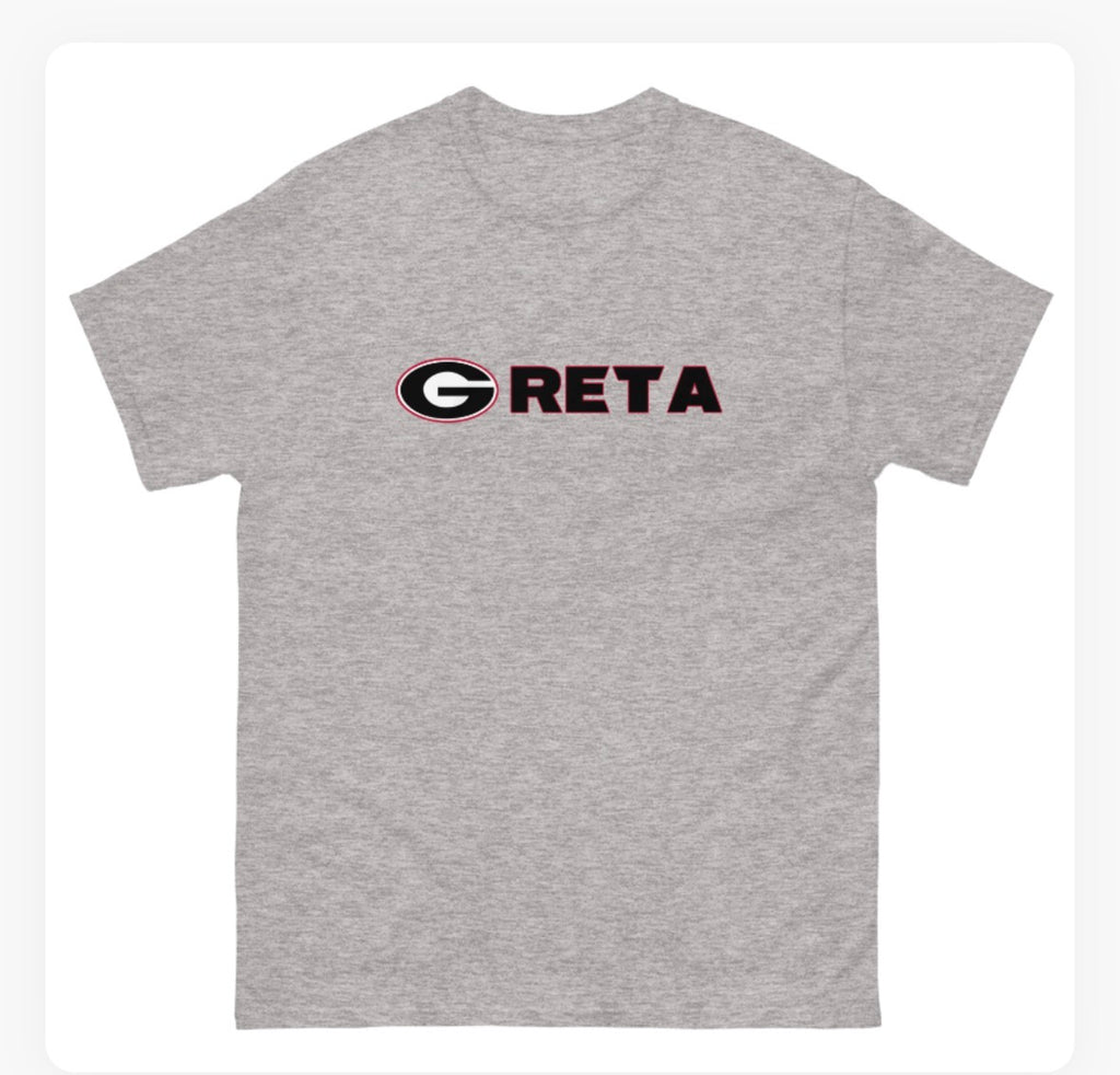 Georgia Greta Gildan Heavyweight Cotton T-Shirt - Sport Grey