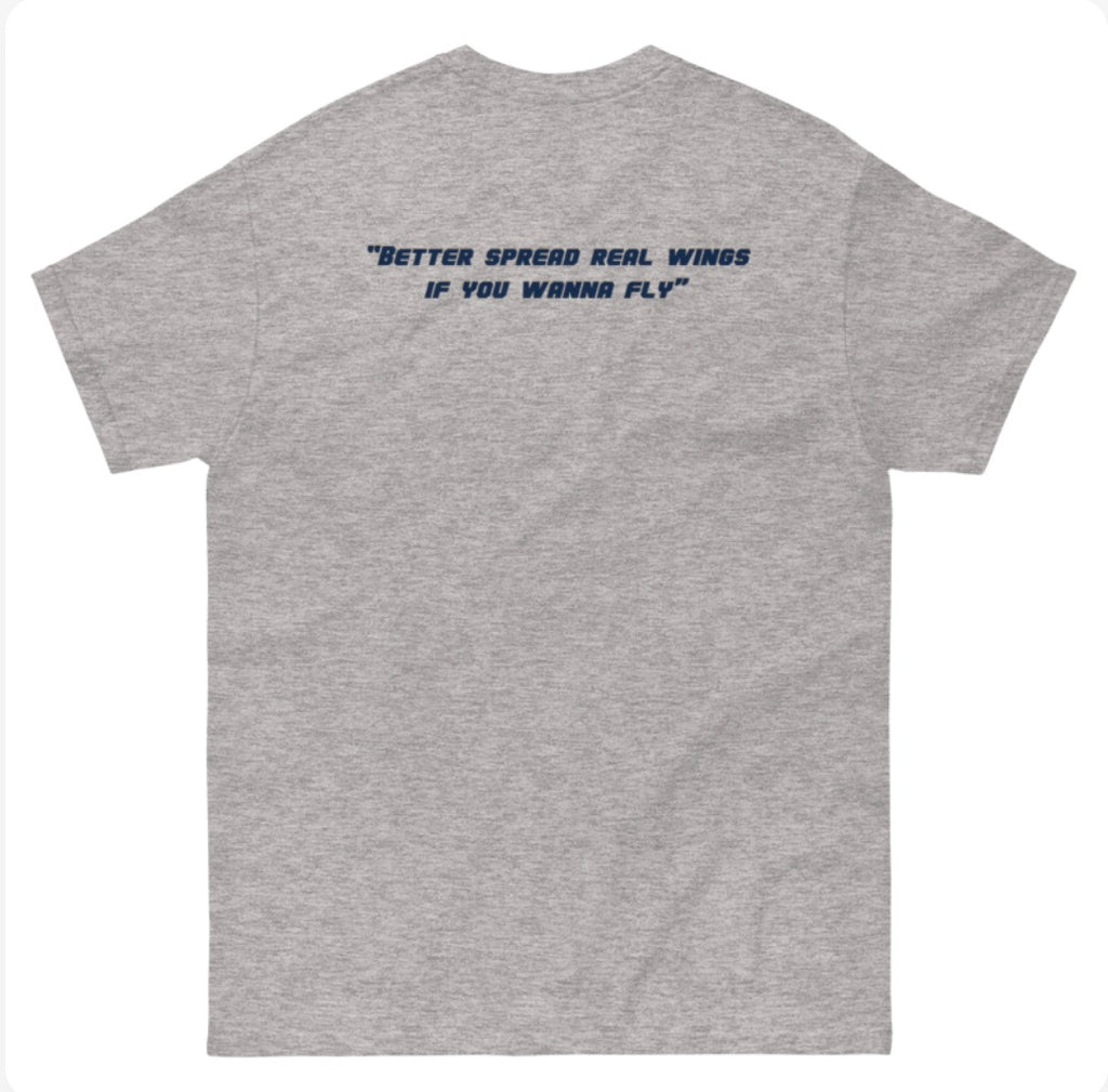 GSU Panic Gildan Heavyweight Cotton Sport Grey T-Shirt