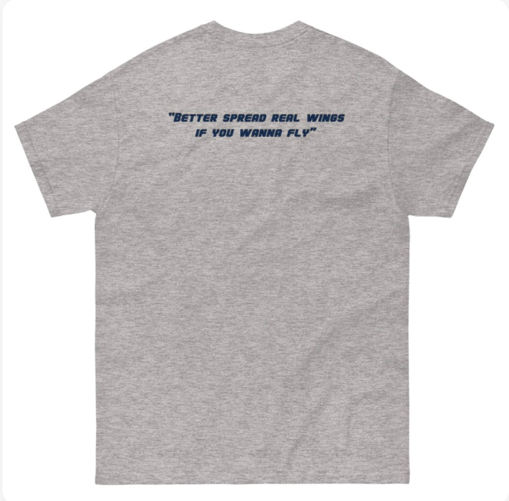 GSU Panic Gildan Heavyweight Cotton Sport Grey T-Shirt