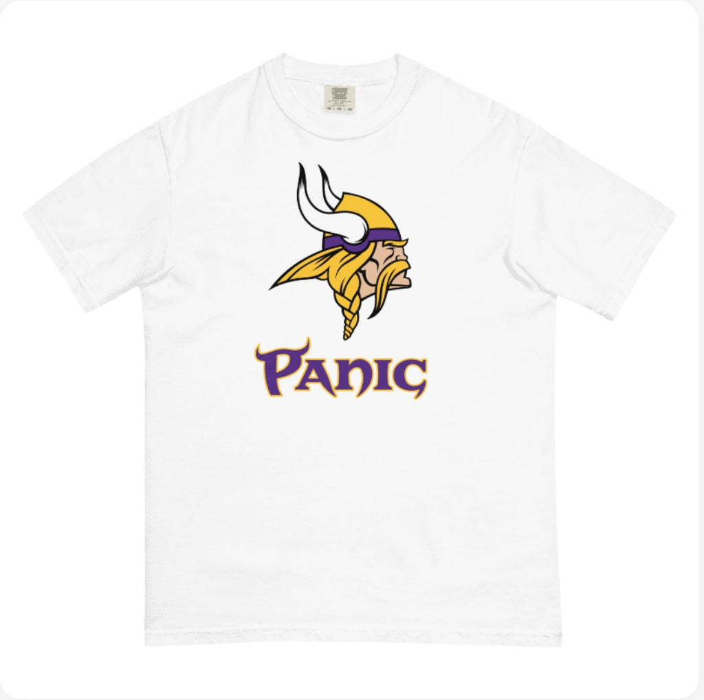 Vikings Panic Comfort Colors T-Shirt