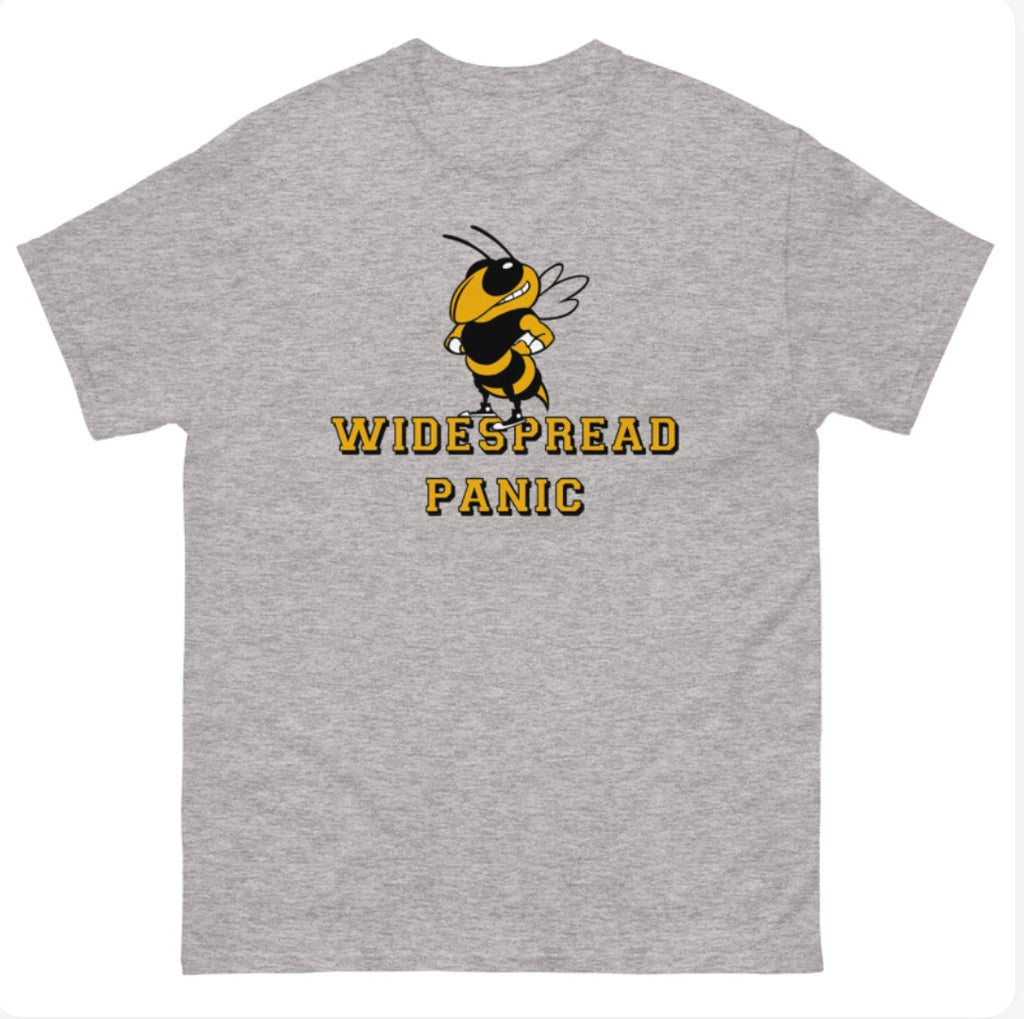 Georgia Tech Greta Gildan Heavyweight Cotton Sport Grey T-Shirt