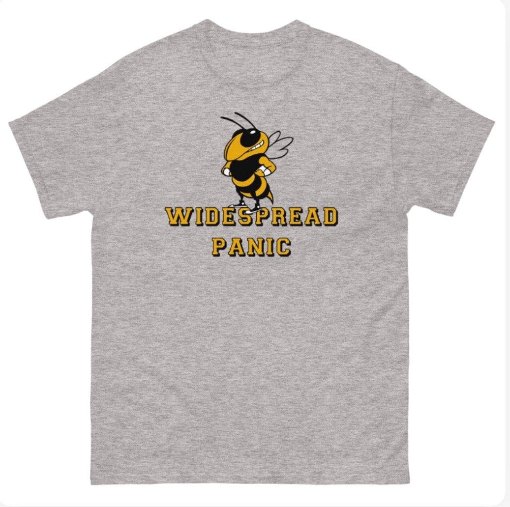 Georgia Tech Greta Gildan Heavyweight Cotton Sport Grey T-Shirt