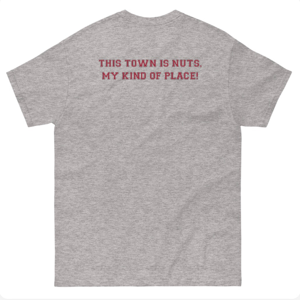 Arkansas Panic Gildan Heavyweight Cotton Sport Grey T-Shirt