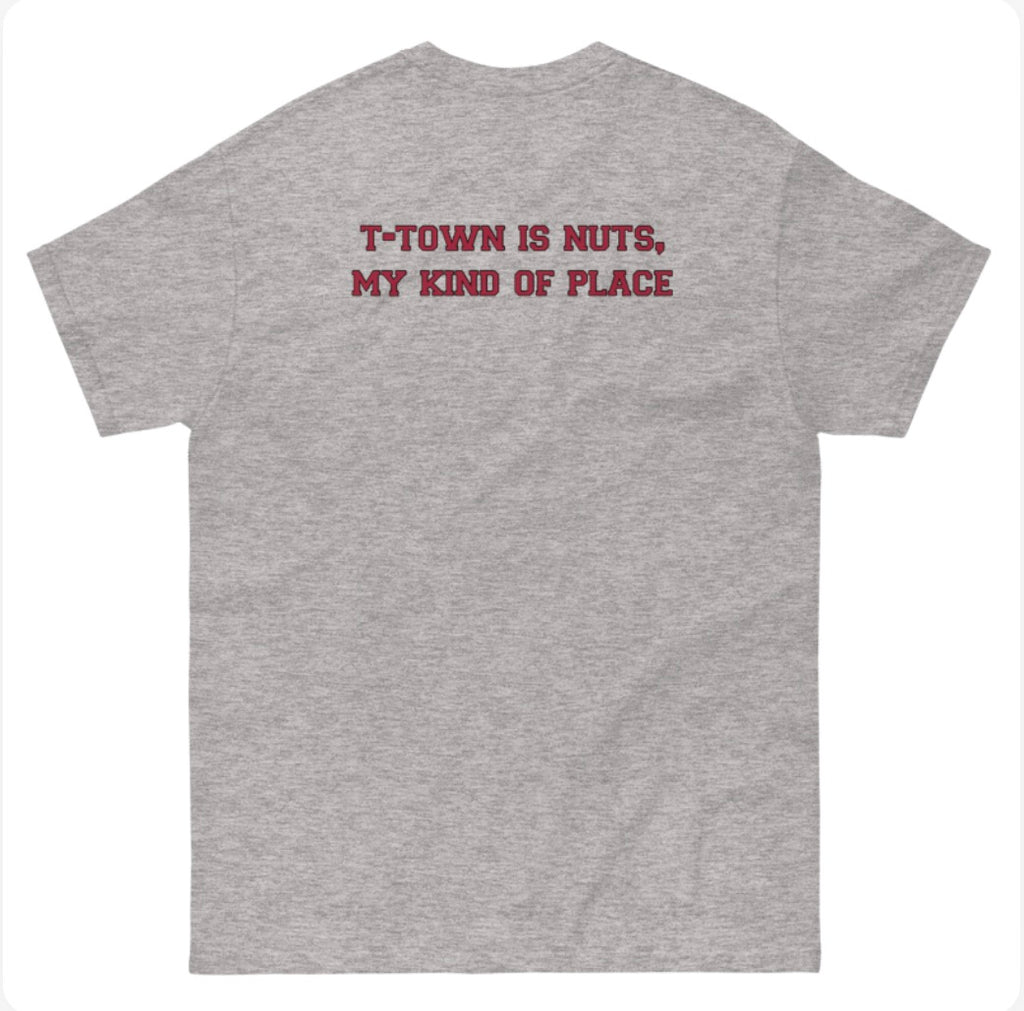 Bama Panic Gildan Heavyweight Cotton Sport Grey T-Shirt