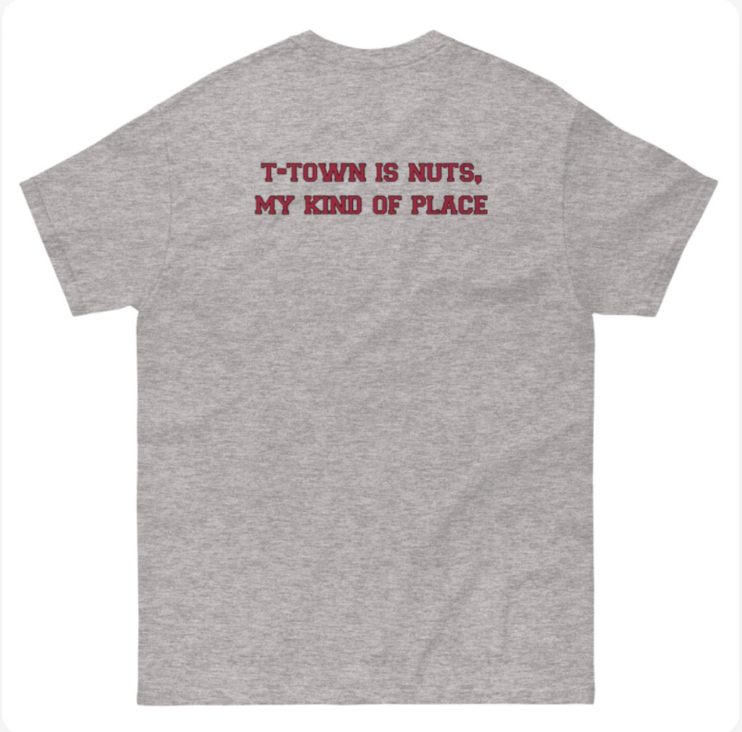 Bama Panic Gildan Heavyweight Cotton Sport Grey T-Shirt