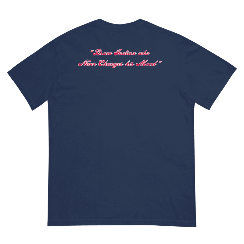 Blue Indian Braves Comfort Colors T-Shirt