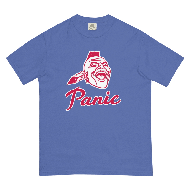 Blue Indian Braves Comfort Colors T-Shirt