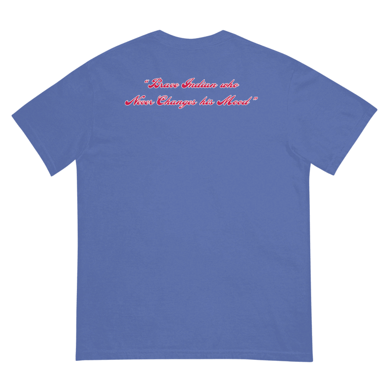 Blue Indian Braves Comfort Colors T-Shirt